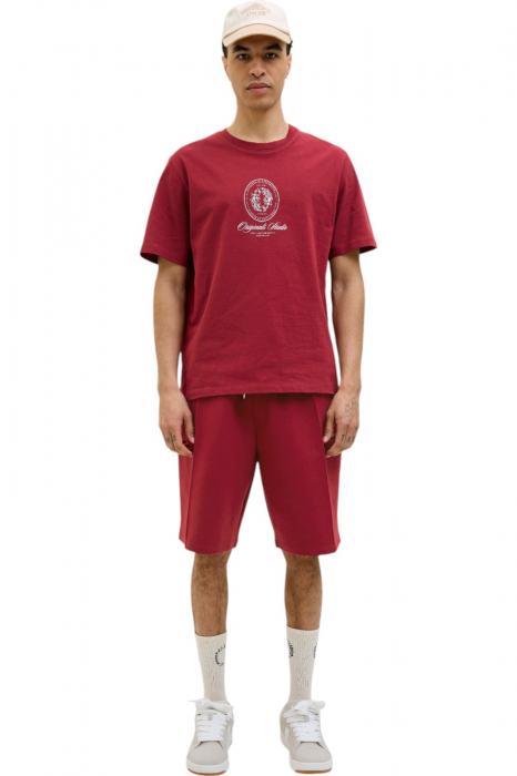 Tricou JACK &JONES Dia Graphic Front - 12286609-Tibetan Red [5]