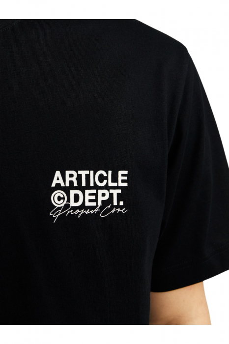 Tricou JACK &JONES Dynamic Dust - 12273867-Black [4]
