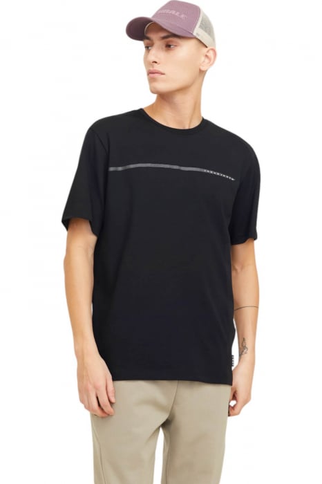 Tricou JACK JONES Fusion Full Branding - 12273120-Black