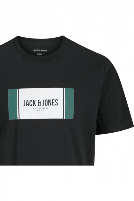 Tricou JACK &JONES Hayato BTS LN - 12278508-Black [3]