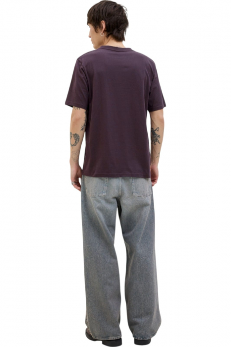 Tricou JACK &JONES Hayato BTS LN - 12278508-Plum Perfect [2]