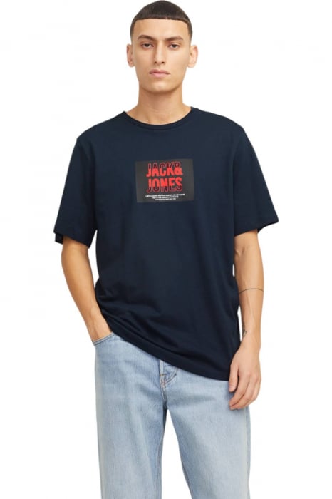 Tricou JACK JONES Hudson - 12268477-Sky Captain