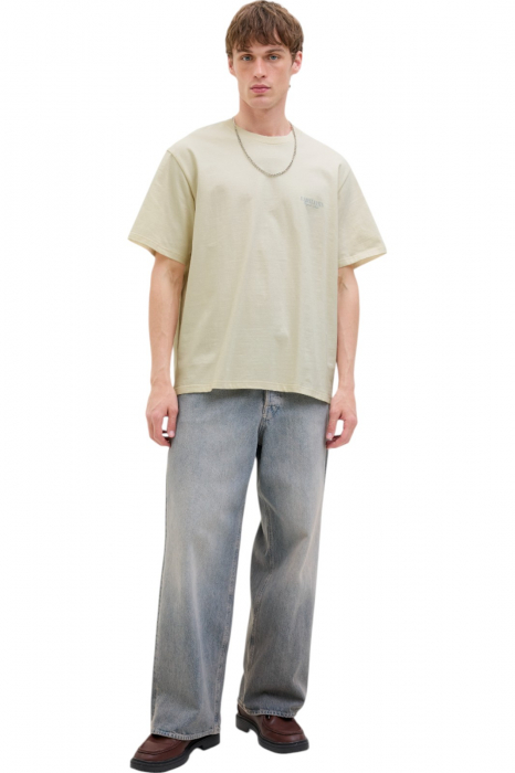 Tricou JACK &JONES Hydra Photo - 12276825-Antique White [5]