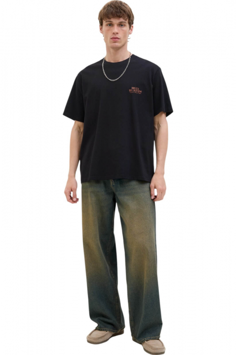 Tricou JACK &JONES Hydra Photo - 12276825-Black [5]