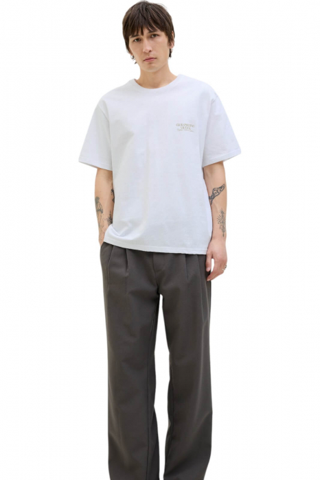 Tricou JACK &JONES Hydra Photo - 12276825-Bright White [5]