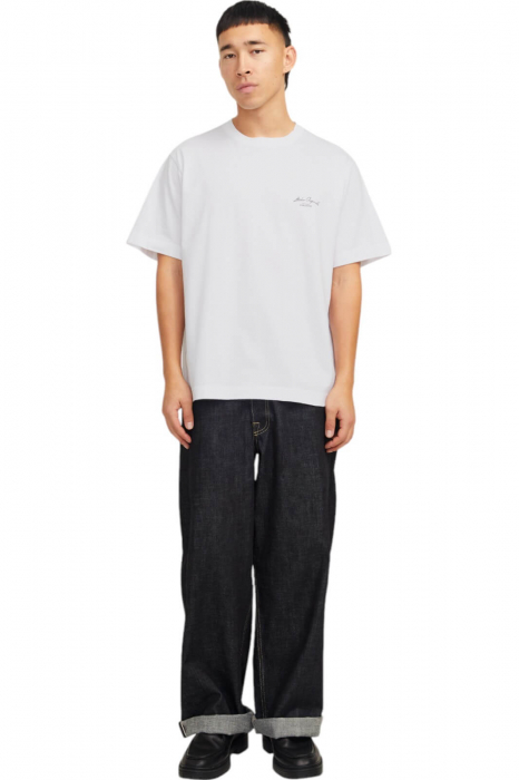 Tricou JACK &JONES Islington Back - 12273015-Bright White [5]