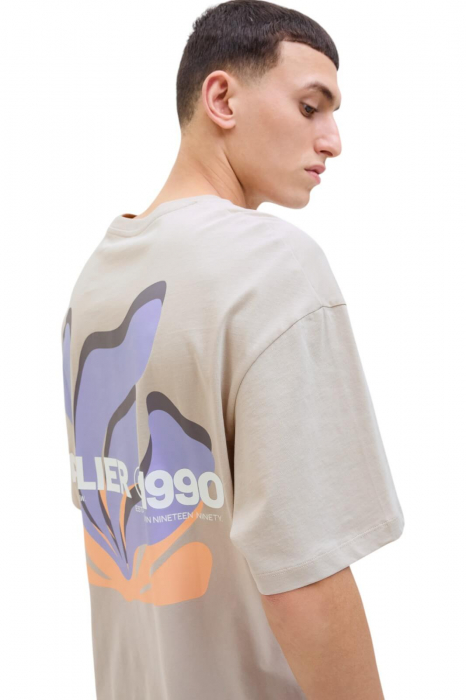 Tricou JACK &JONES James - 12268471-Moonbeam [3]