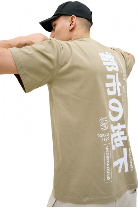 Tricou JACK &JONES Jayce - 12271257-Coriander [3]