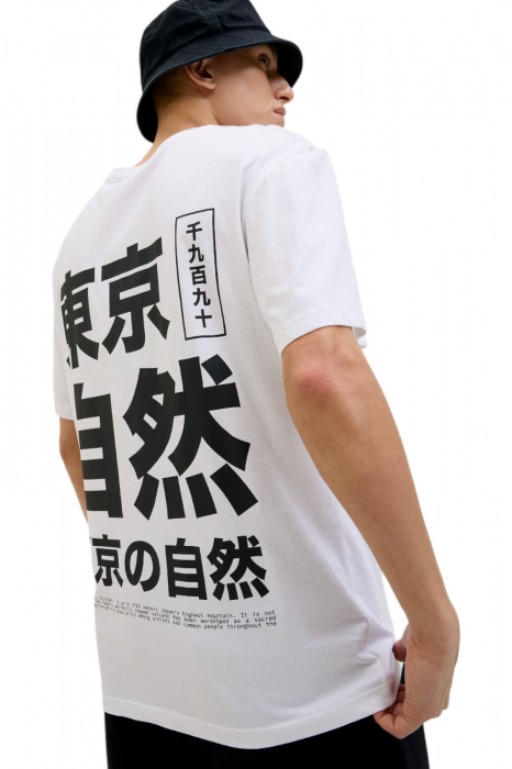 Tricou JACK &JONES Jayce - 12271257-White [3]