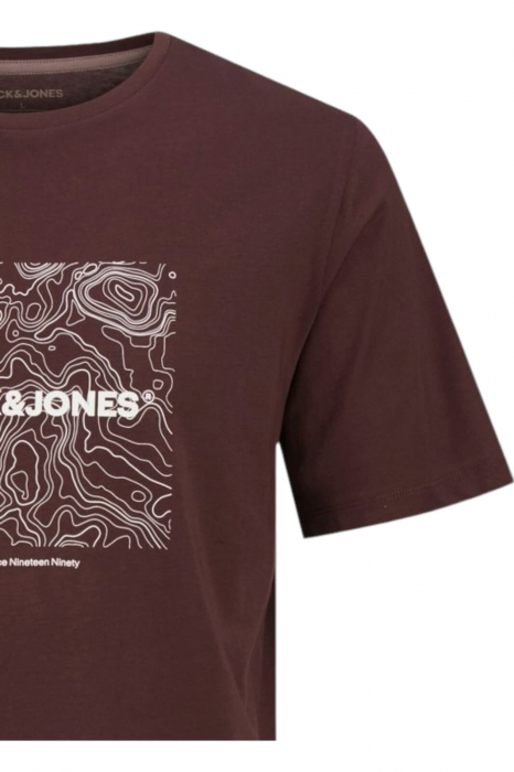 Tricou JACK &JONES Liner - 12256780-Vineyard [3]