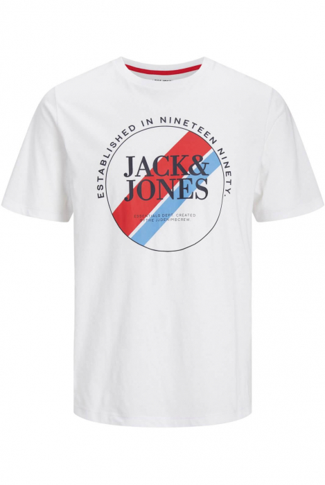 Tricou JACK JONES Loof - 12248624-White