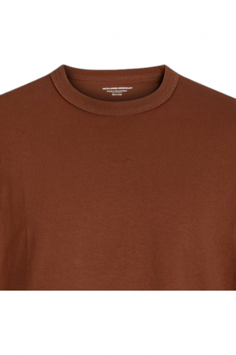 Tricou JACK &JONES Lucca Blank - 12276585-Brandy [2]