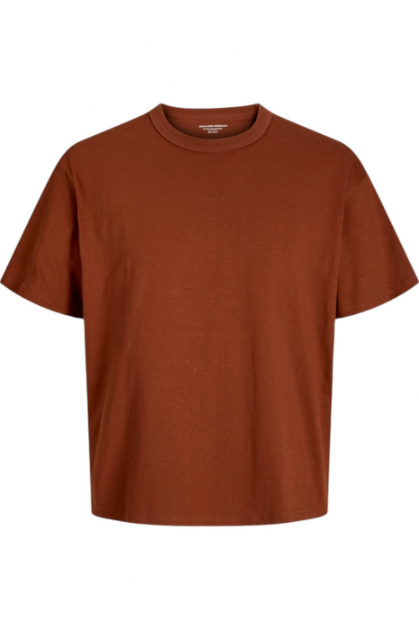 Tricou JACK JONES Lucca Blank - 12276585-Brandy