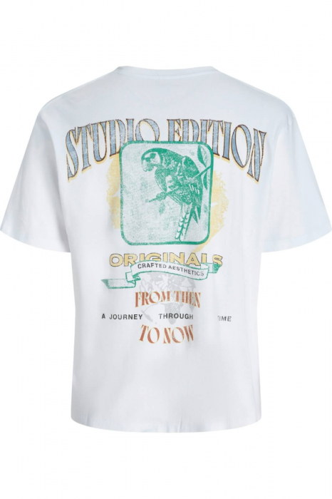 Tricou JACK &JONES Lucca Graphic - 12276601-Bright White [2]