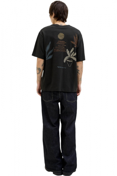 Tricou JACK &JONES Marrakesh Sketch - 12273388-Black [2]