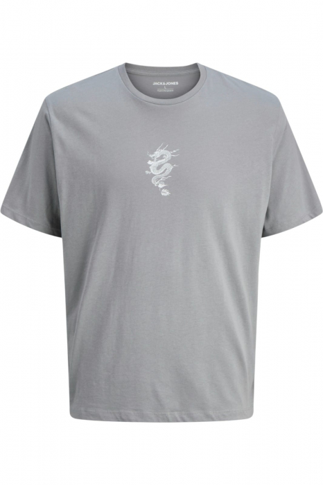 Tricou JACK &JONES Miko Crew - 12278533-Ultimate Grey [1]