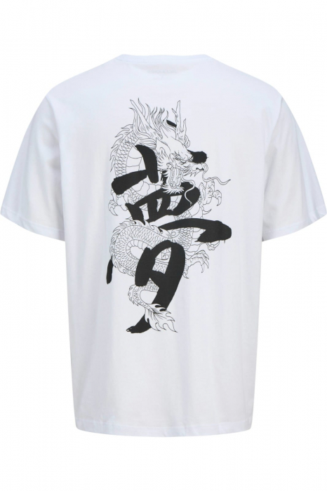 Tricou JACK &JONES Miko Crew - 12278533-White [2]