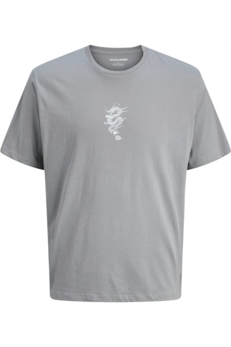 Tricou JACK &JONES Miko Crew JNR - 12279679-Ultimate Grey [1]