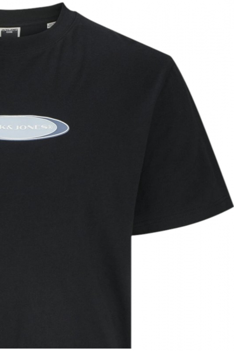 Tricou JACK &JONES Pacer Branding - 12273880-Black [3]