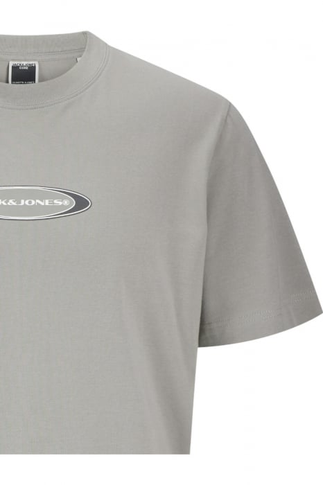 Tricou JACK &JONES Pacer Branding - 12273880-Gray Flannel [4]