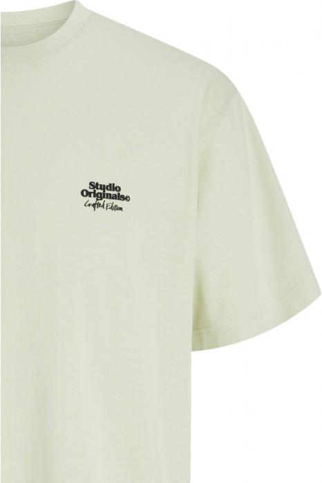 Tricou JACK &JONES Paros Abstract Backprint - 12273385-Celadon Tint [4]