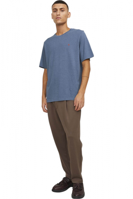 Tricou JACK &JONES Paulos - 12245087-Denim Blue [4]