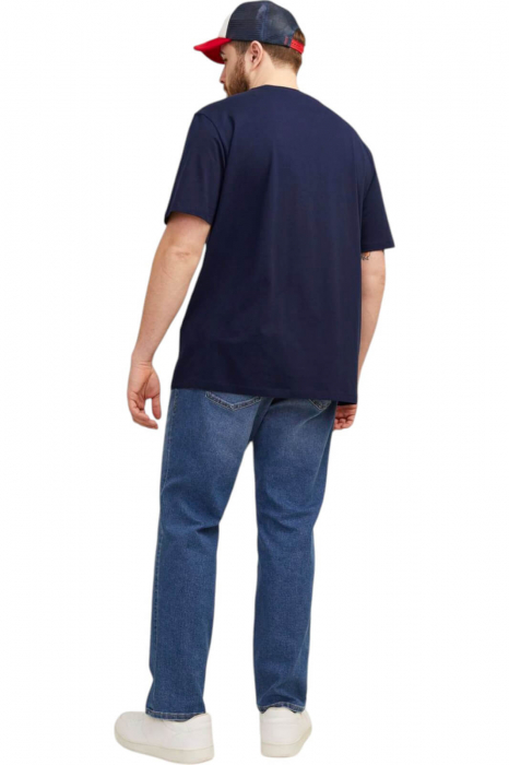 Tricou JACK &JONES Paulos Crew PLS - 12253778-Navy Blazer [2]