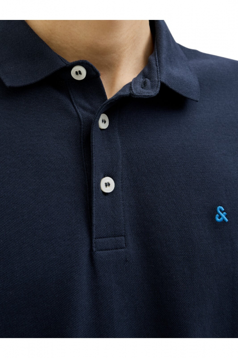 Tricou JACK &JONES Paulos Polo - 12136668-Sky Captain [3]