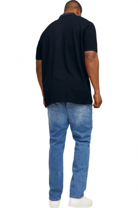 Tricou JACK &JONES Paulos Polo SS PLS - 12143859-Dark Navy [2]