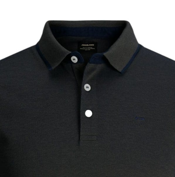 Tricou JACK &JONES Paulos Polo SS PLS - 12143859-Black [2]