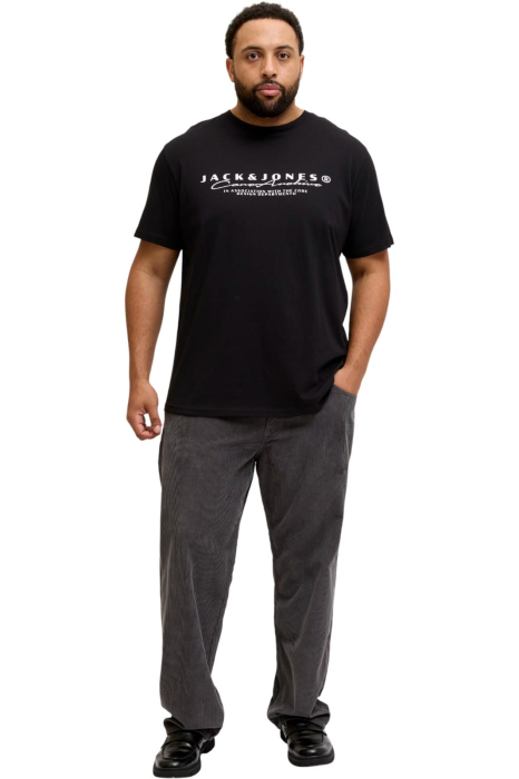 Tricou JACK &JONES Point Branding PLS - 12292229-Black [4]