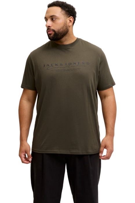 Tricou JACK &JONES Point Branding PLS - 12292229-Grape Leaf [1]