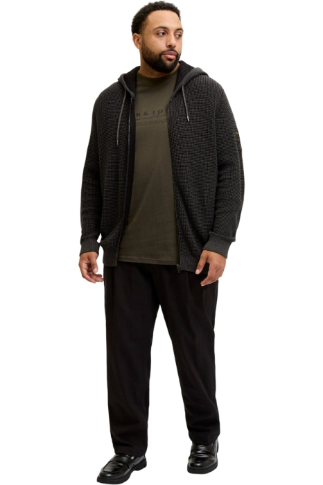 Tricou JACK &JONES Point Branding PLS - 12292229-Grape Leaf [4]