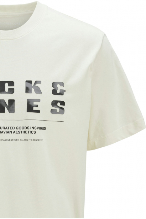 Tricou JACK &JONES Recharge Front - 12274716-Sweet Corn [4]