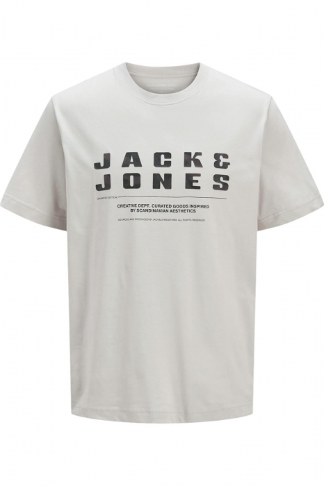 Tricou JACK JONES Recharge Front Branding JNR - 12274730-Lilac Marble