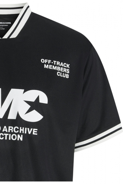 Tricou JACK &JONES Reflex Football - 12278457-Black [4]