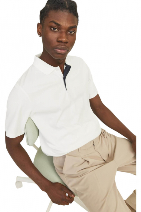Tricou JACK &JONES Rodney Polo - 12251180-Cloud Dancer [4]