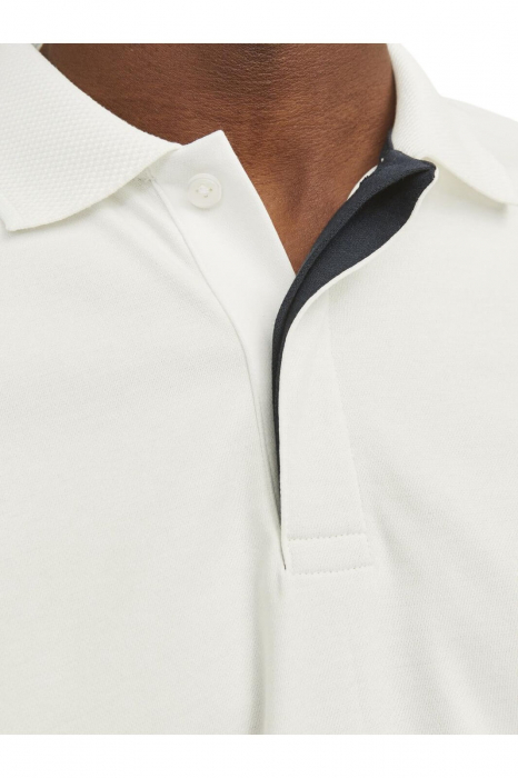 Tricou JACK &JONES Rodney Polo - 12251180-Cloud Dancer [3]