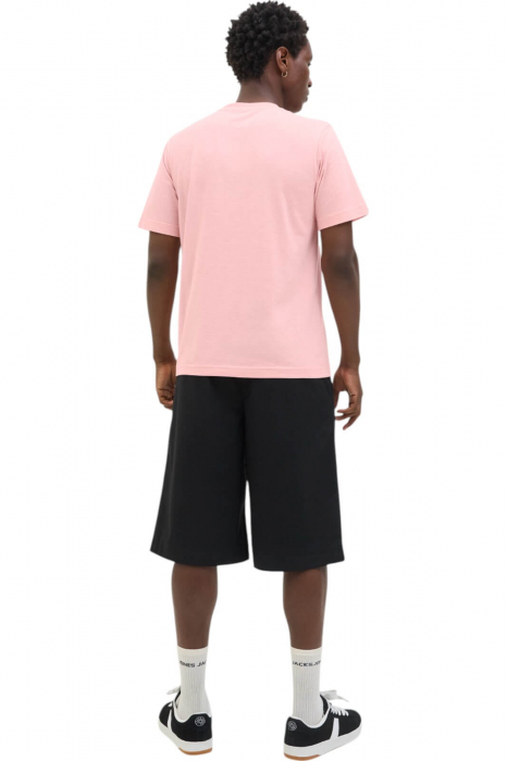 Tricou JACK &JONES Sago Logo Slub - 12276524-Pink Icing [2]