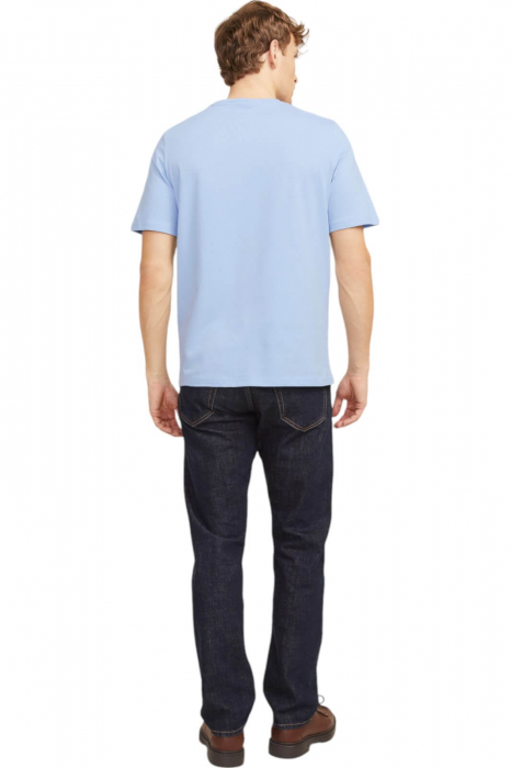 Tricou JACK &JONES Simon - 12269280-Chambray Blue SP [2]