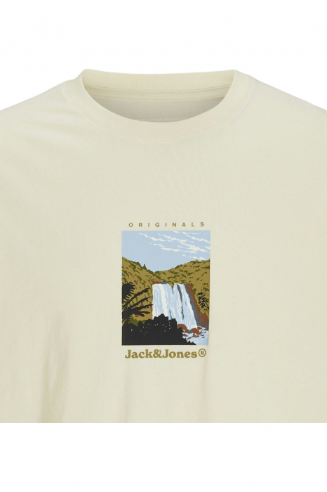 Tricou JACK &JONES Split Graphic Front - 12273000-Antique White [2]