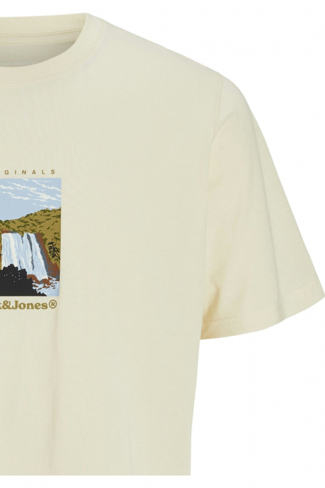 Tricou JACK &JONES Split Graphic Front - 12273000-Antique White [4]