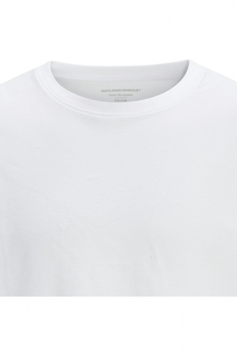 Tricou JACK &JONES Split Twill - 12273109-Bright White [2]