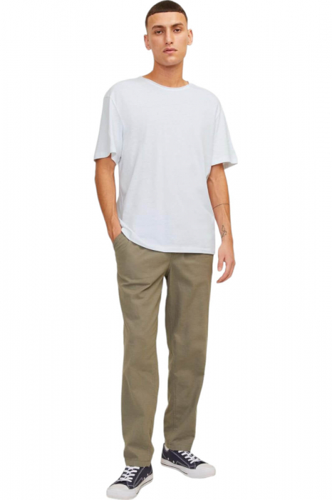 Tricou JACK &JONES Summer Linen - 12246718-White [6]