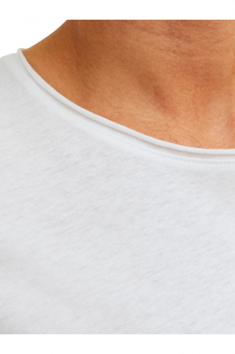 Tricou JACK &JONES Summer Linen - 12246718-White [4]