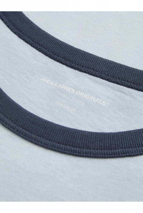Tricou JACK &JONES Sunday Club SS25 - 12291076-Subdued Blue [3]