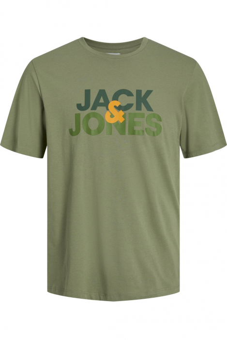 Tricou JACK JONES Ula - 12250263-Oil Green