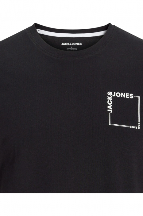Tricou JACK &JONES Verner - 12269314-Black [2]