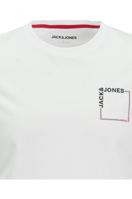 Tricou JACK &JONES Verner - 12269314-White [2]