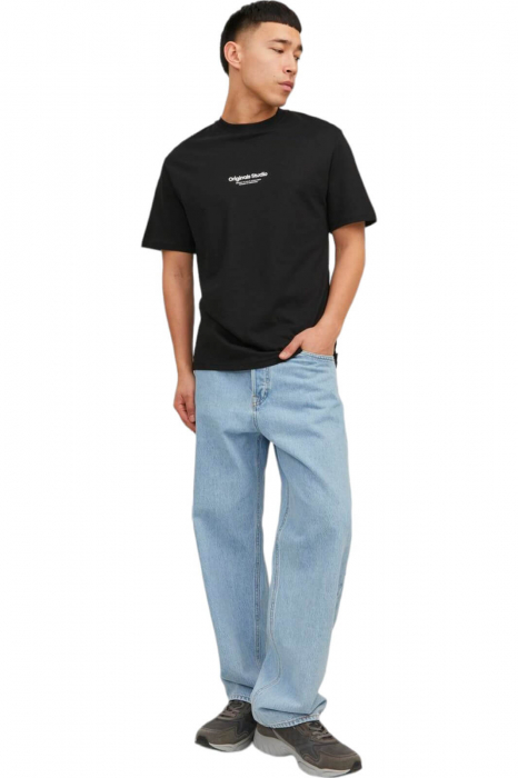 Tricou JACK &JONES Vesterbro - 12240121-Black [6]